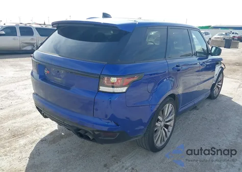2017 Land Rover Range Rover Sport 5.0L V8 Supercharged Svr z USA, uszkodzony, nr VIN SALWZ2FE6HA137361